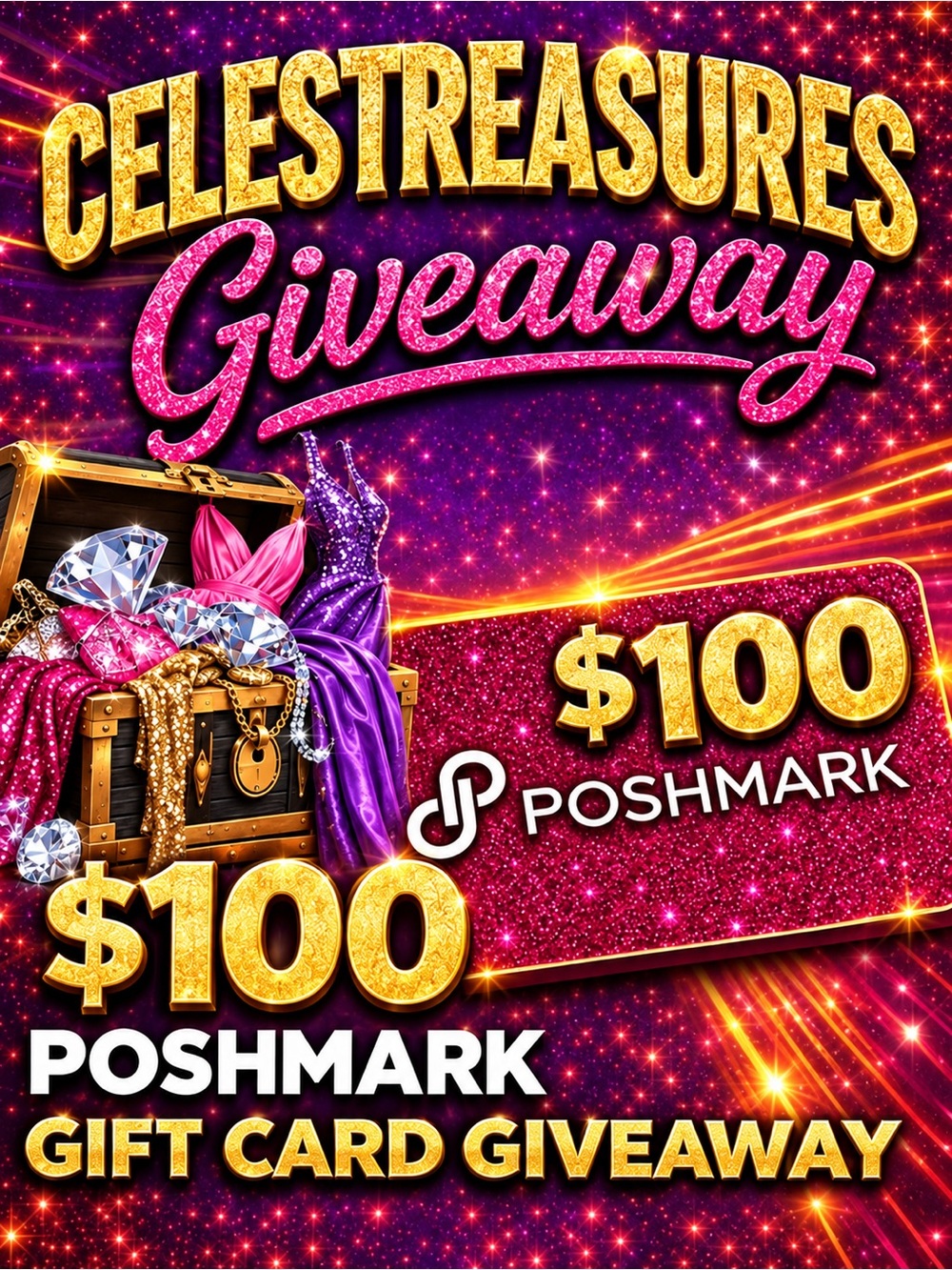 Giveaway $100 Poshmark Gift Card